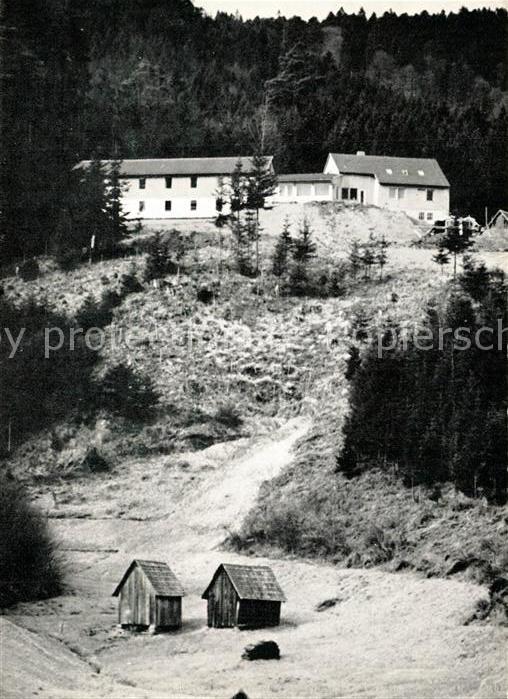 AK / Ansichtskarte Forbach_Baden Jugendherberge Forbach_Baden Nr ...