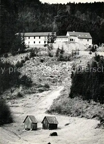 AK / Ansichtskarte Forbach_Baden Jugendherberge Forbach_Baden