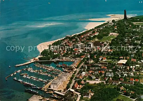 AK / Ansichtskarte Laboe Fliegeraufnahme Laboe