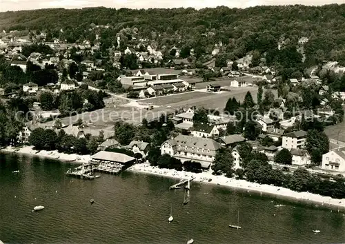 AK / Ansichtskarte Herrsching_Ammersee Fliegeraufnahme Herrsching Ammersee