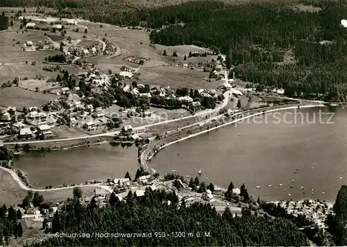 AK / Ansichtskarte Schluchsee Fliegeraufnahme Schluchsee