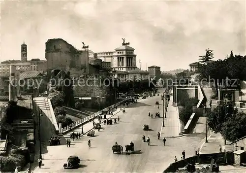 AK / Ansichtskarte Roma_Rom Via dei Fori Imperiali Roma_Rom