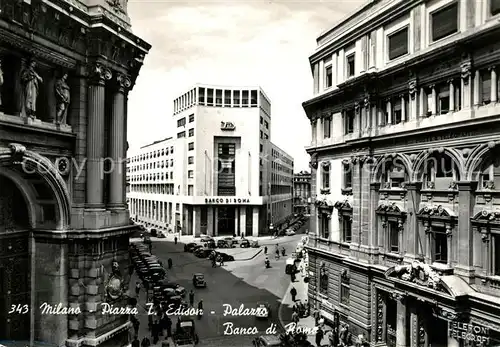 AK / Ansichtskarte Milano Piazza Edison Palazzo Milano