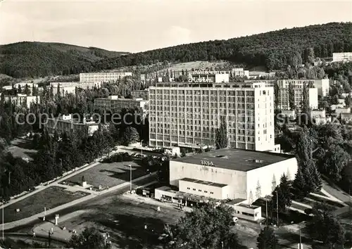 AK / Ansichtskarte Gottwaldov_Tschechien Hotel Moskva Gottwaldov Tschechien