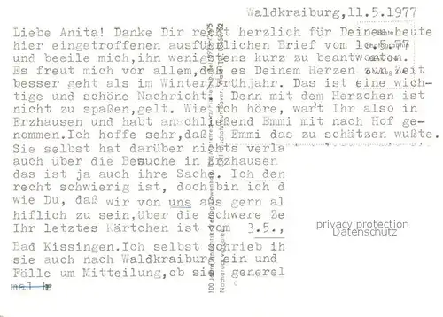AK / Ansichtskarte Waldkraiburg  Waldkraiburg