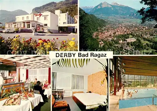 AK / Ansichtskarte Bad_Ragaz Hotel Derby Bad_Ragaz