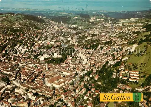 AK / Ansichtskarte St_Gallen_SG Fliegeraufnahme St_Gallen_SG