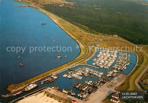 AK / Ansichtskarte Vlieland Jachthaven Fliegeraufnahme Vlieland