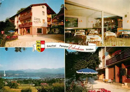 AK / Ansichtskarte Velden_Woerthersee Gasthof Pension Erlenheim Velden Woerthersee