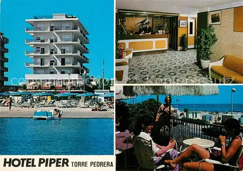 AK / Ansichtskarte Torre_Pedrera Hotel Piper  Torre Pedrera
