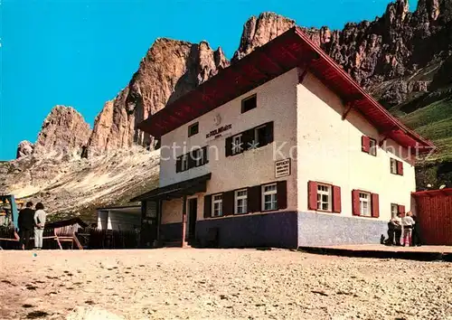 AK / Ansichtskarte Passo_Carezza Albergo Gasthaus Paolina Karerpass Passo Carezza