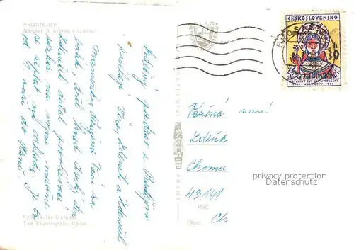 AK / Ansichtskarte Prostejov Namesti Prostejov