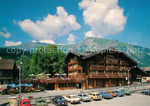 AK / Ansichtskarte Lenk_Simmental Hostellerie Kreuz  Lenk Simmental