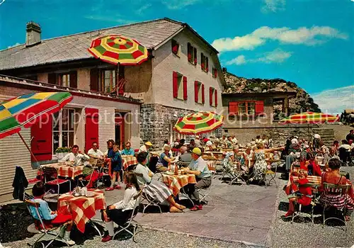 AK / Ansichtskarte Niesen_Kulm Berghaus Hotel Restaurant Niesen Kulm