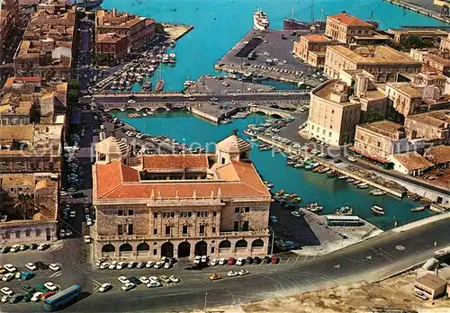 AK / Ansichtskarte Siracusa Porto Stazione Marittima Veduta Aerea  Siracusa