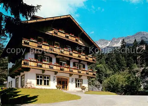 AK / Ansichtskarte Hungerburg_Innsbruck Schulungsheim Seehof  Hungerburg Innsbruck