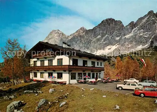 AK / Ansichtskarte Ramsau_Dachstein_Steiermark Gasthof Hunerkogel Ramsau_Dachstein
