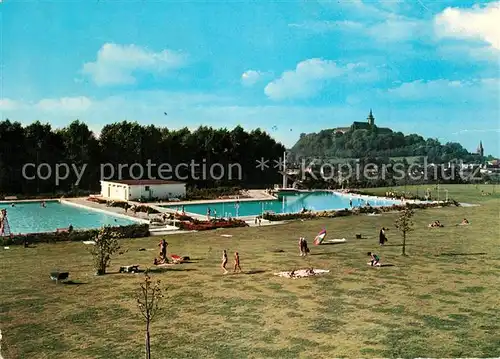 AK / Ansichtskarte Siegburg Schwimmbad Siegburg