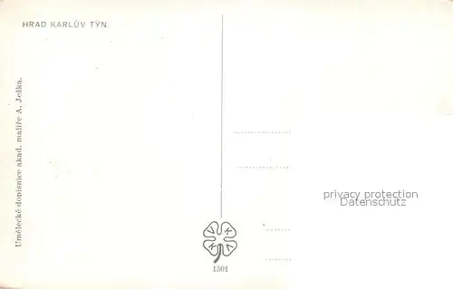 AK / Ansichtskarte Karluv_Tyn_Tschechien Hrad Karluv_Tyn_Tschechien