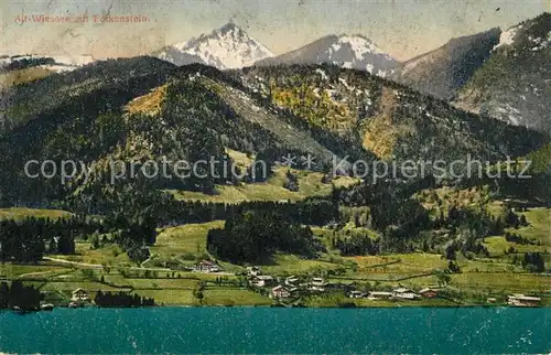 AK / Ansichtskarte Alt_Wiessee mit Fockenstein Alt_Wiessee