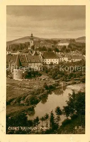 AK / Ansichtskarte Cesky_Krumlov Partie Cesky Krumlov