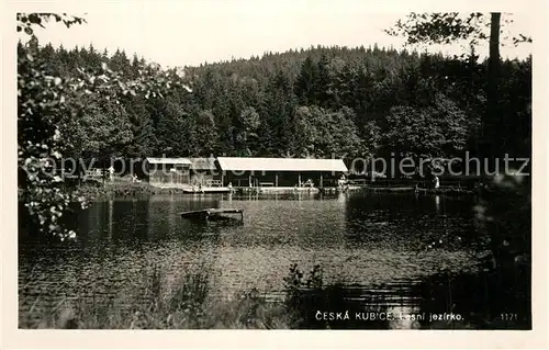 AK / Ansichtskarte Ceska_Kubice Lesni jezirko Ceska Kubice