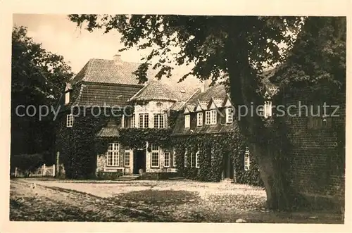 AK / Ansichtskarte Neukirchen_Oldenburg Gut Loehrstorf Neukirchen Oldenburg