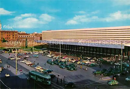 AK / Ansichtskarte Roma_Rom Bahnhof Roma_Rom
