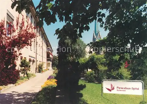 AK / Ansichtskarte Richterswil Paracelsus Spital Richterswil
