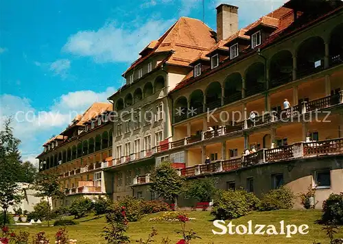 AK / Ansichtskarte Stolzalpe Sonnenheilstaetten Stolzalpe