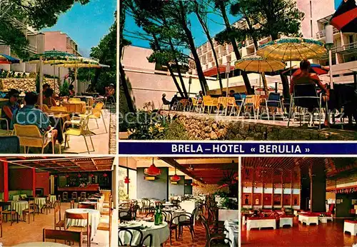 AK / Ansichtskarte Brela Hotel Berula Brela