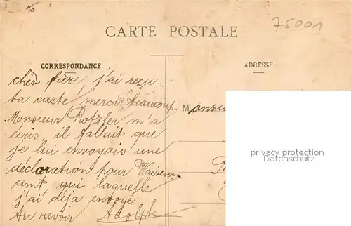 AK / Ansichtskarte Paris Grand Palais Paris