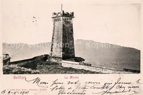 AK / Ansichtskarte Belfort_Alsace La Miotte Belfort Alsace