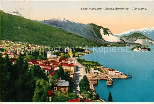 AK / Ansichtskarte Borromeo Panorama Borromeo