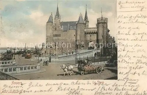 AK / Ansichtskarte Anvers_Antwerpen Le Sleen Anvers Antwerpen