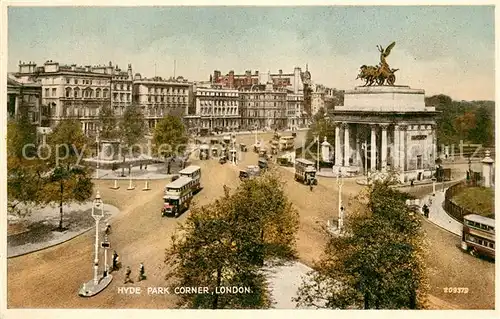 AK / Ansichtskarte London Hyde Park Corner London