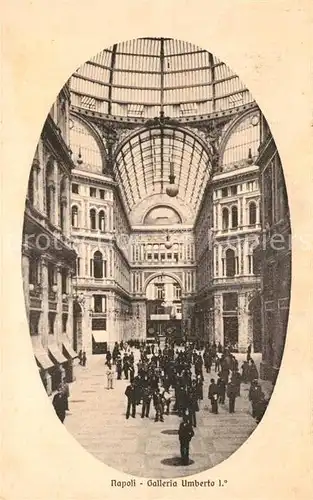 AK / Ansichtskarte Napoli_Neapel Galleria Umberto I Napoli Neapel