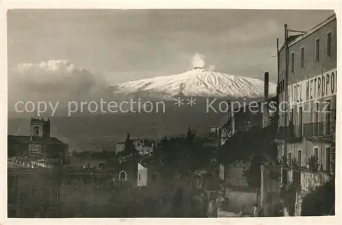 AK / Ansichtskarte Taormina_Sizilien Stadtpanorama Taormina Sizilien