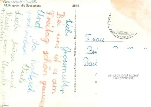 AK / Ansichtskarte Scesaplana Panorama  Scesaplana