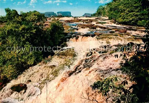 AK / Ansichtskarte Venezuela Caida del Rio Canarma Venezuela