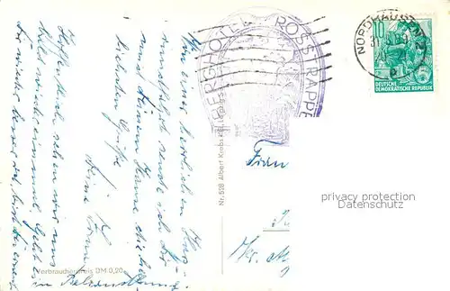 AK / Ansichtskarte Thale_Harz Die Schurre Aufstieg zur Rosstrappe Thale_Harz