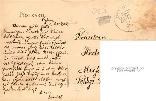 AK / Ansichtskarte Oybin Panorama Blick nach dem Scharfenstein Zittauer Gebirge Oybin