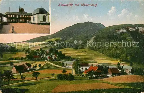 AK / Ansichtskarte Waltersdorf_Zittau Panorama mit Berg Lausche Waltersdorf Zittau