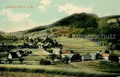 AK / Ansichtskarte Lausche Panorama Lausche