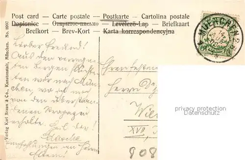 AK / Ansichtskarte Muenchen Justizpalast Muenchen