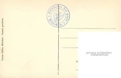 AK / Ansichtskarte Muenchen Partie aus dem Ratskeller Bierfaesser Muenchen