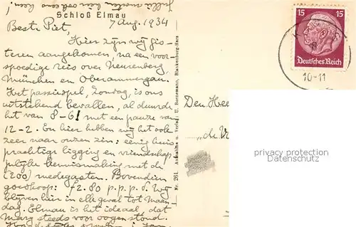 AK / Ansichtskarte Elmau Schloss Alpenpanorama Elmau