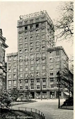 AK / Ansichtskarte Leipzig Europahaus Sicobromkarte Leipzig