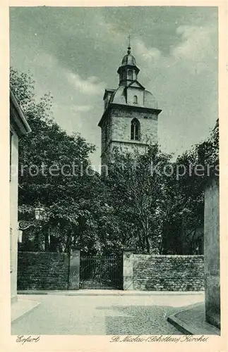 AK / Ansichtskarte Erfurt St Nicolai Kirche Schottenkirche Erfurt