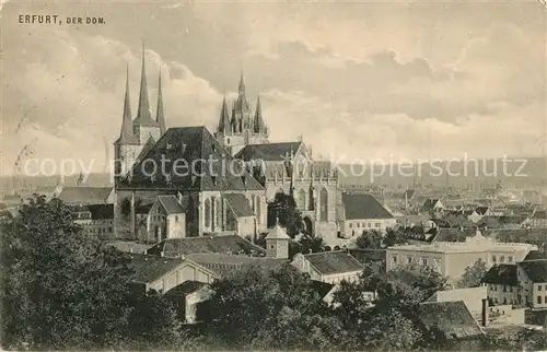 AK / Ansichtskarte Erfurt Dom Erfurt